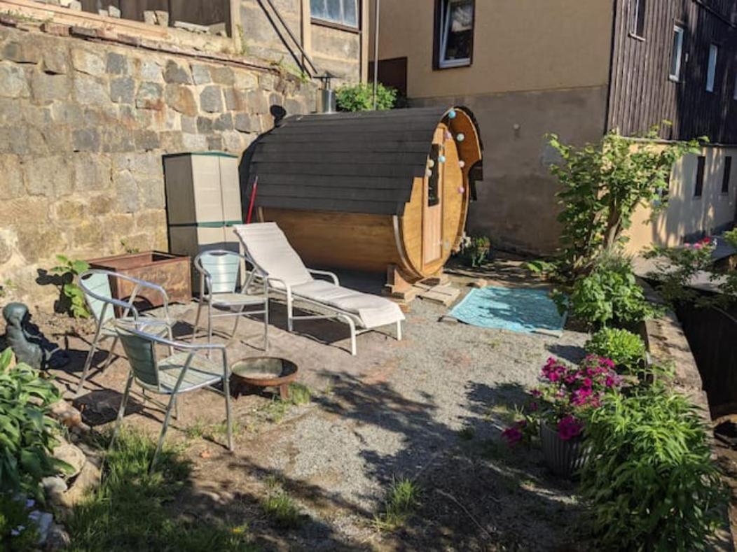 F2 - Urlaubsmagie Sauna, Whirlpool, Pool & Garten Sebnitz Extérieur photo